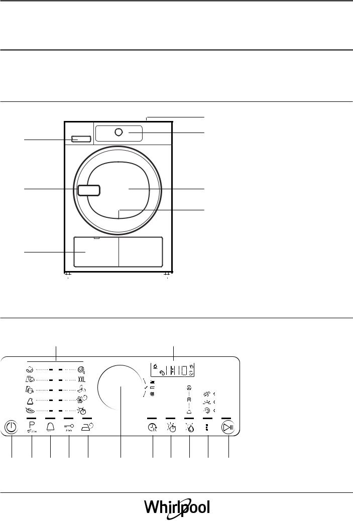 WHIRLPOOL AWZ 9CD S/PRO Use & Care