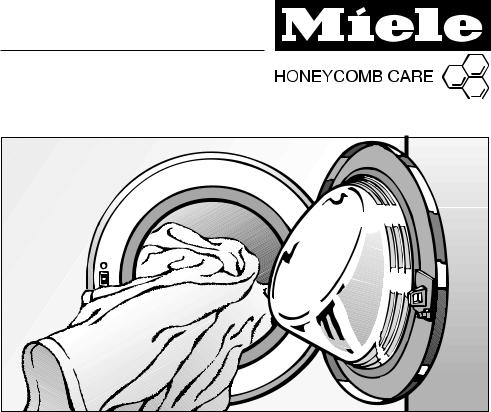 Miele W 3725 Operating instructions