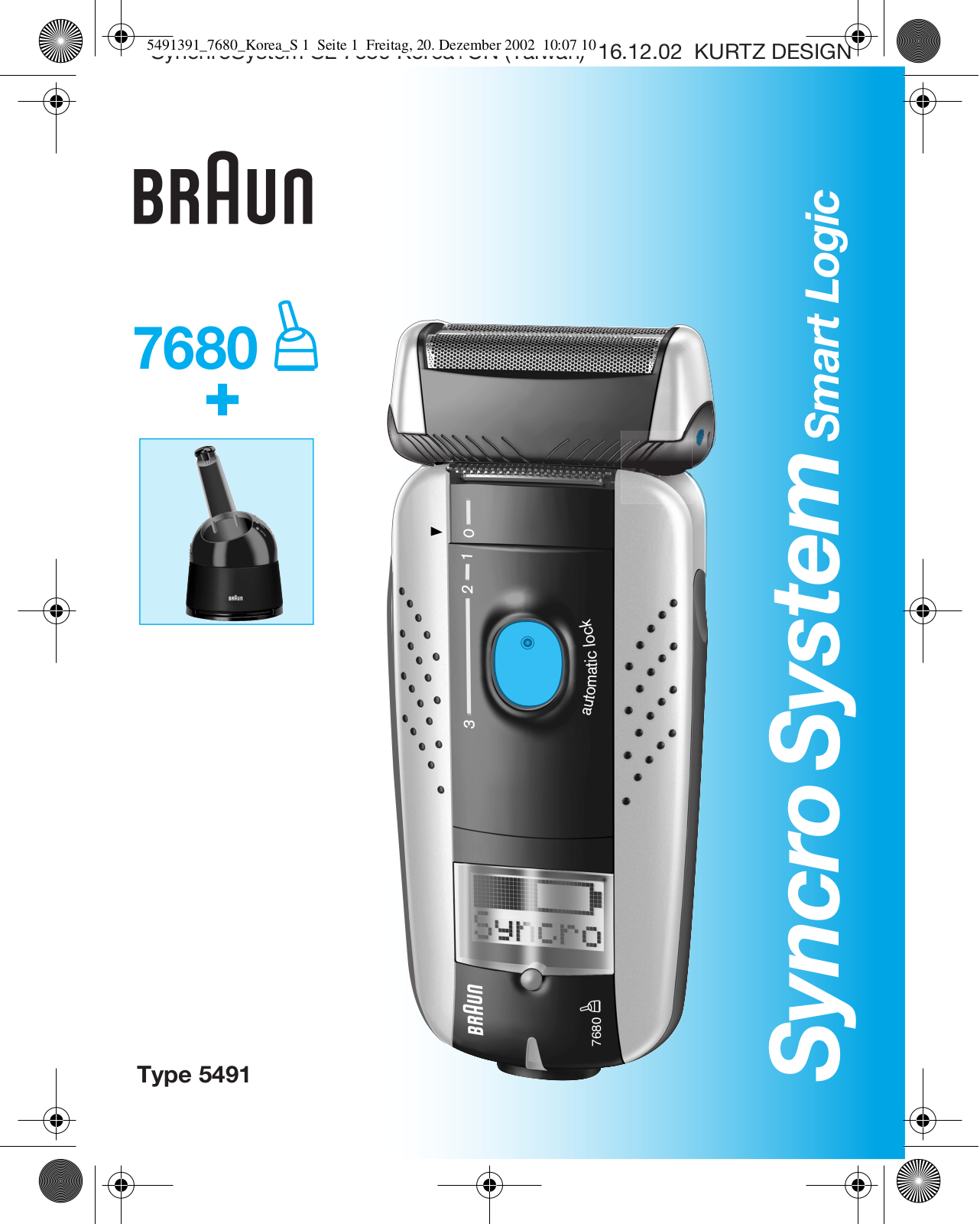 Braun 7680 User Manual