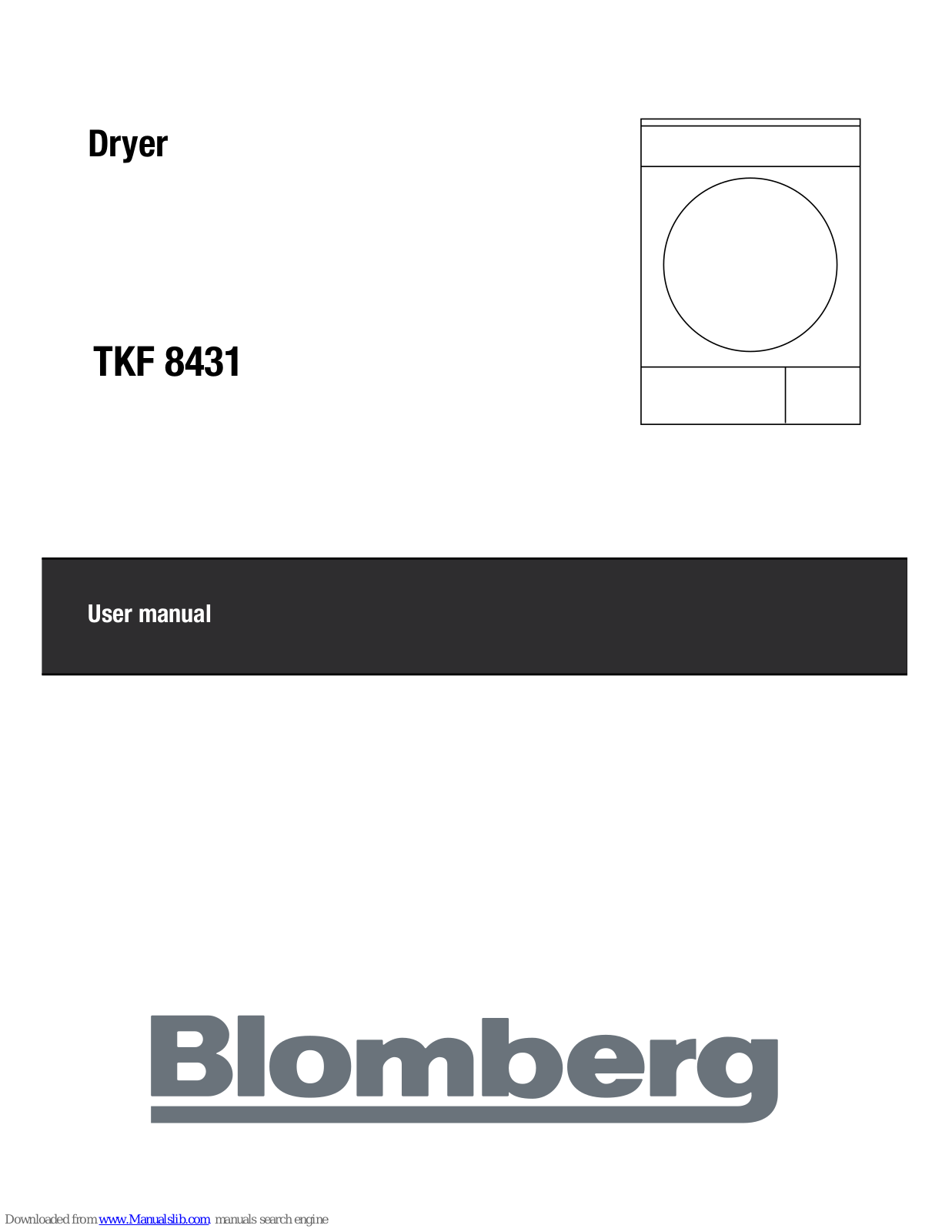 Blomberg TKF 8431 User Manual - ManualMachine.com