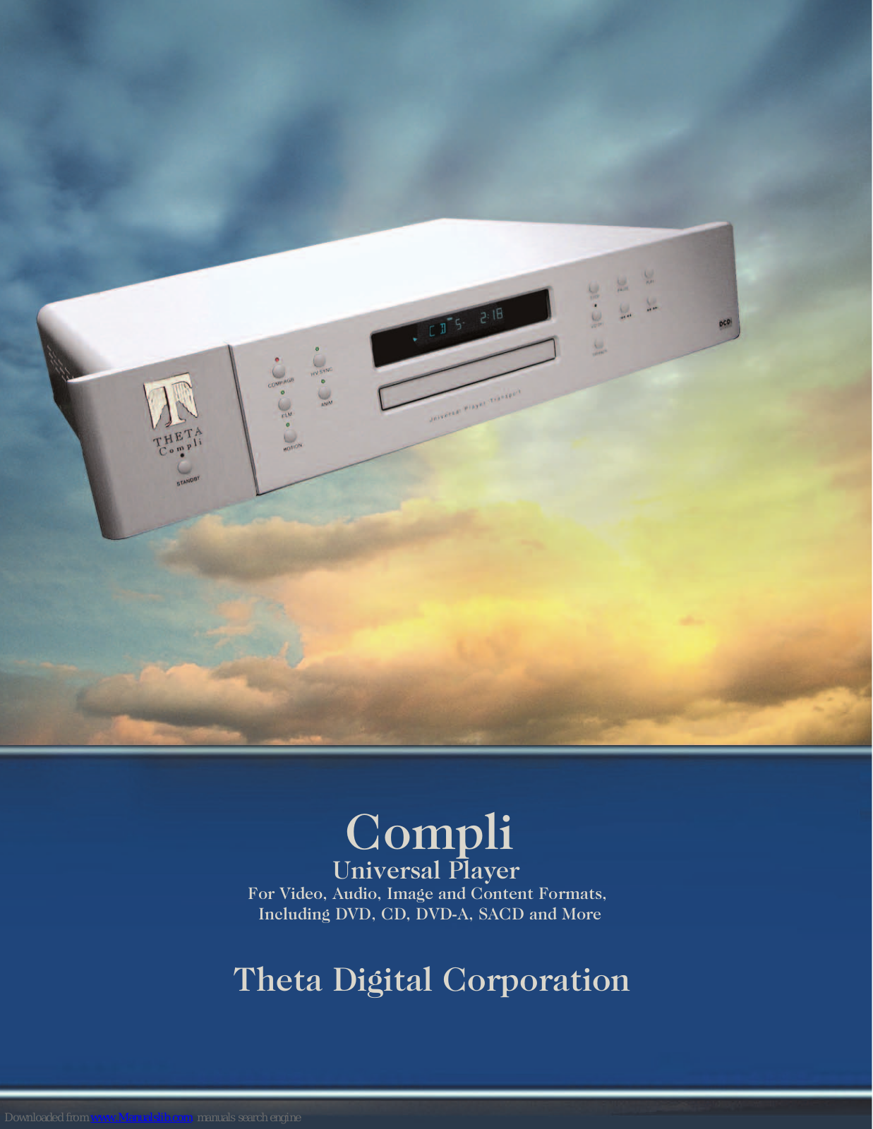 Theta Digital Universal Player Compli Brochure