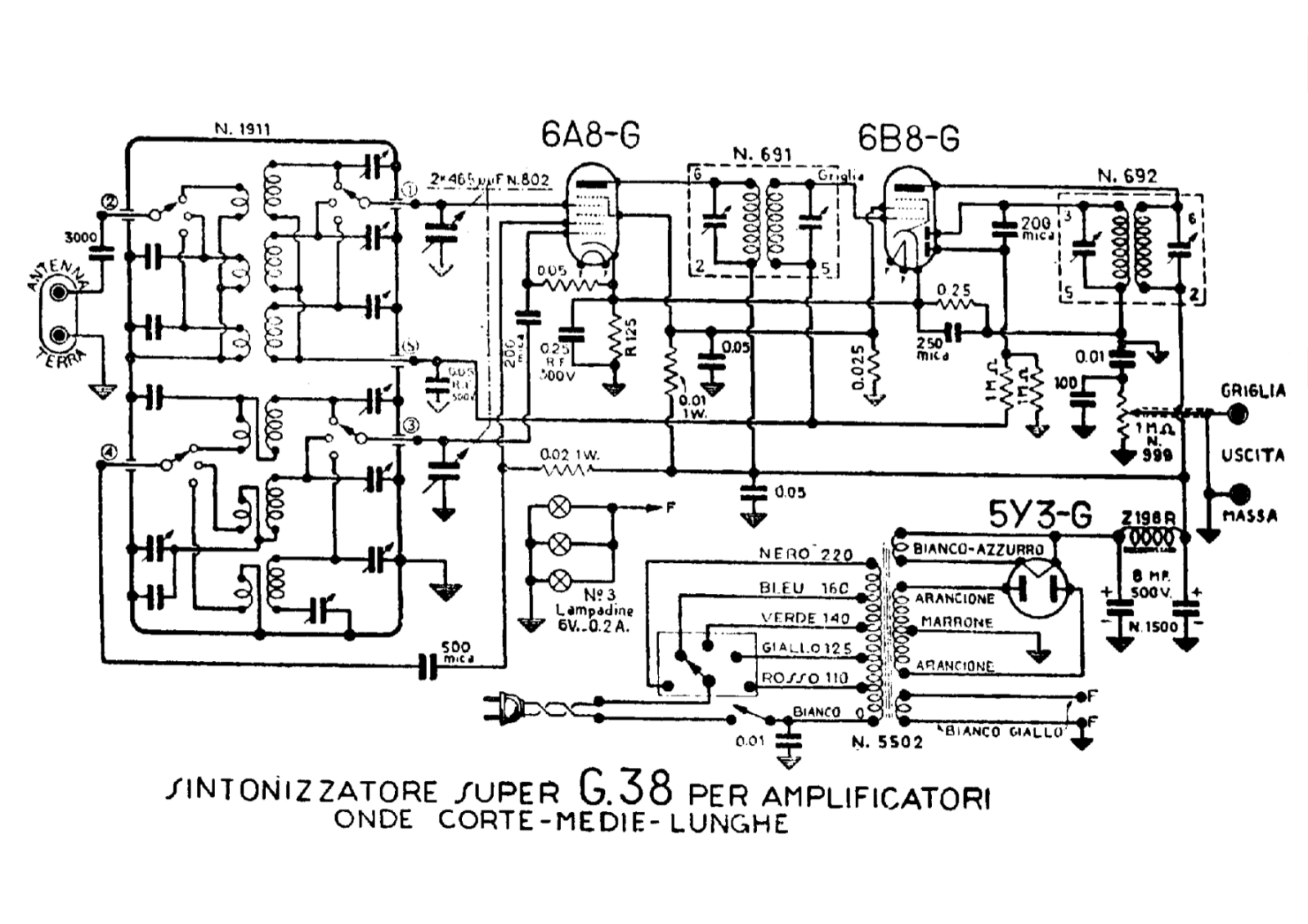 Geloso g38 schematic