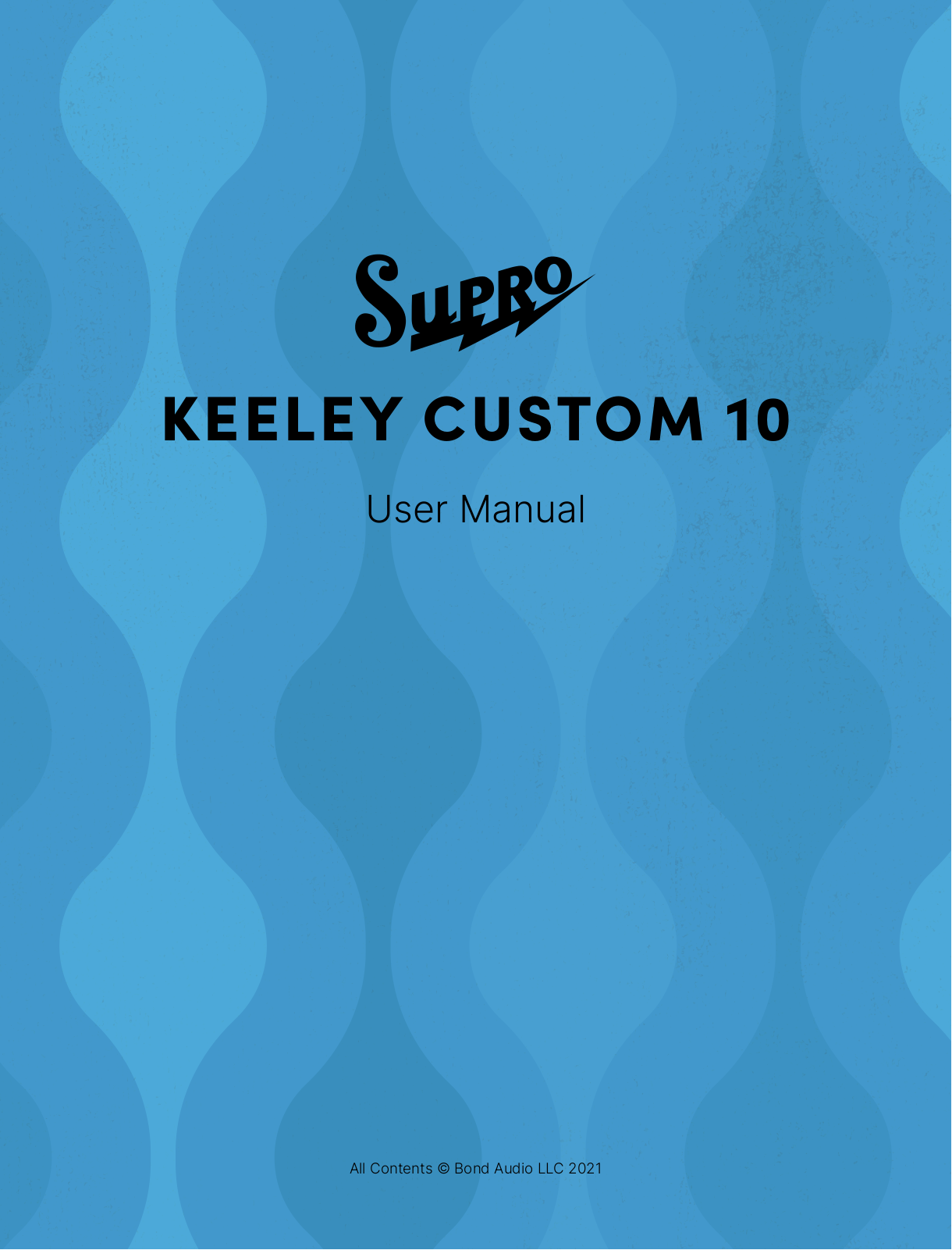 Supro Keeley Custom 10 User guide - ManualMachine.com