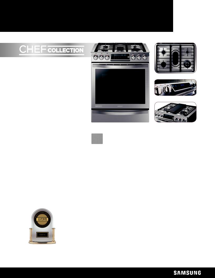 Samsung NX58H9950WS Specification Sheet