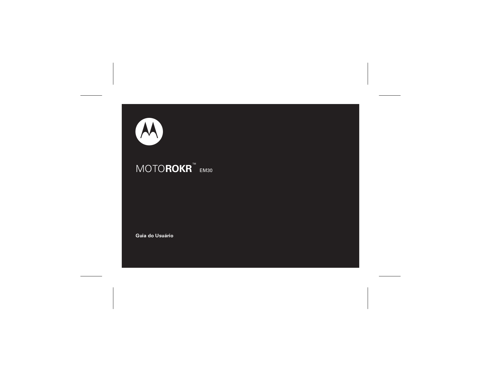 Motorola MOTOROKR EM30 User Manual