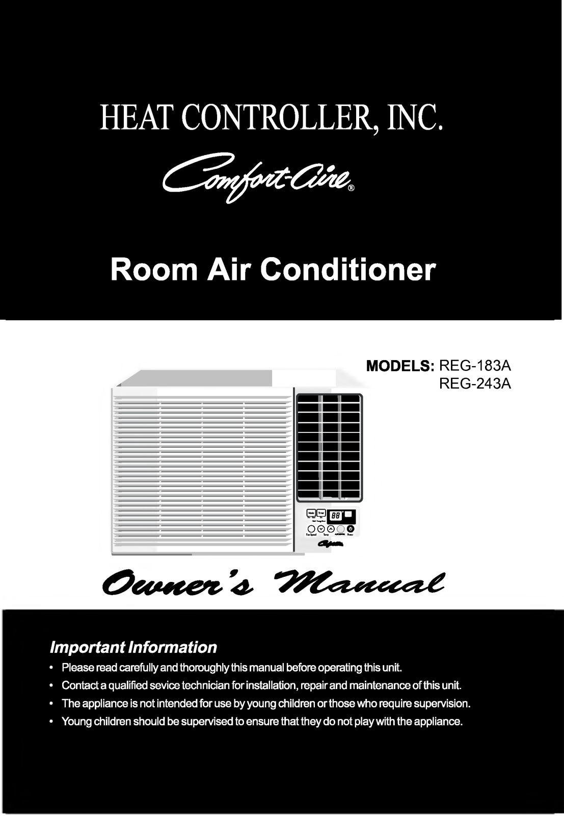 LG REG-183A User Manual