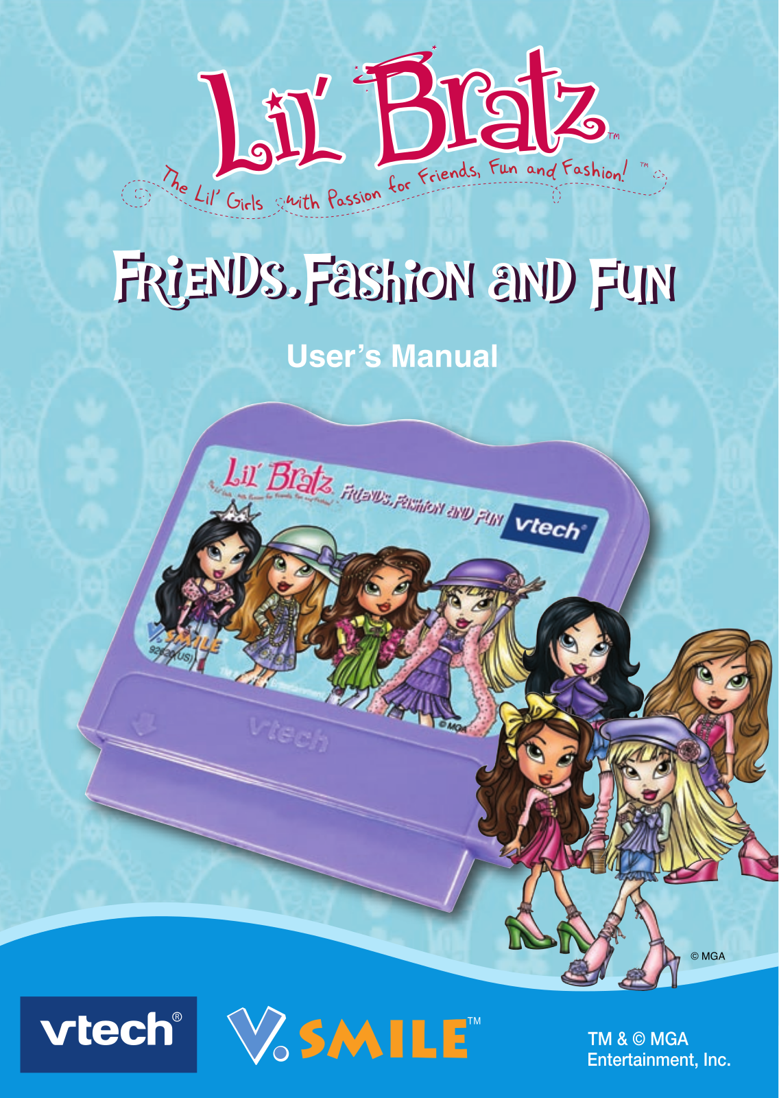 VTech SMARTRIDGE BRATZ FRIENDSFASHIONFUN User Manual