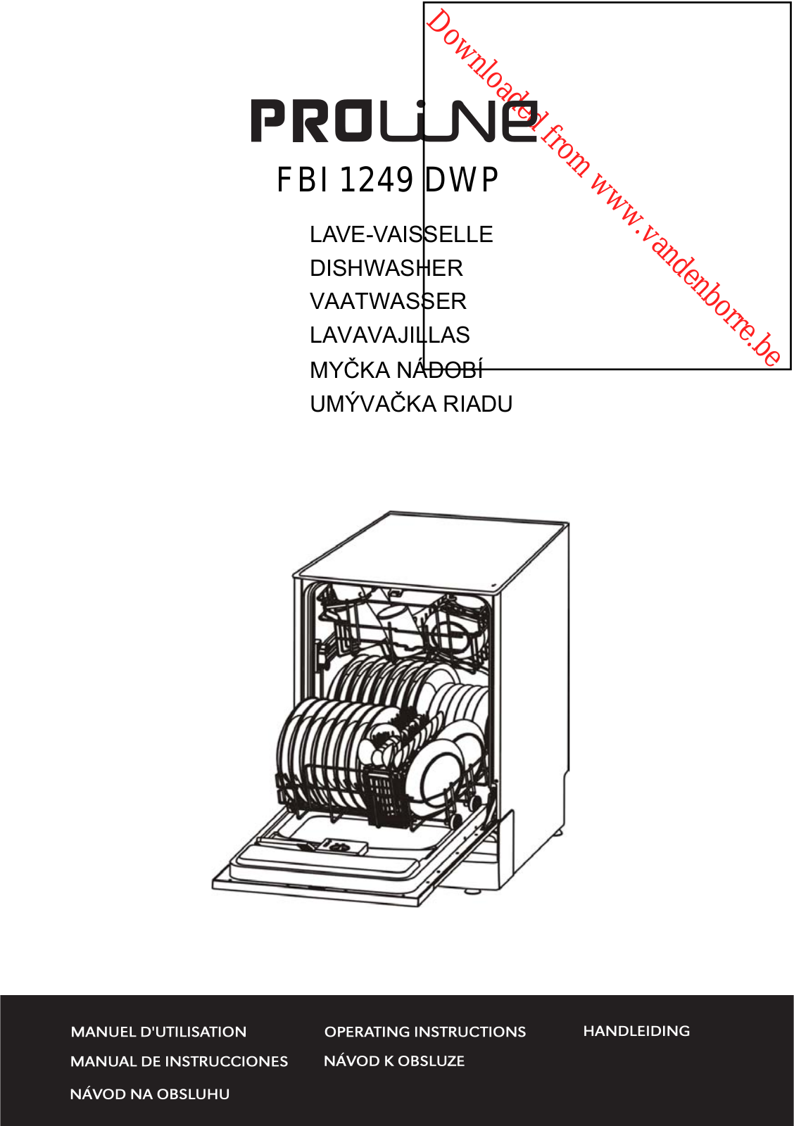 PROLINE FDP12649W User Manual