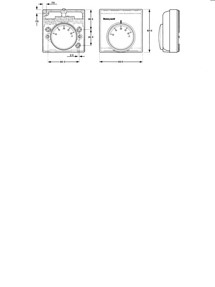 Honeywell T8360 PRODUCT SPECIFICATION SHEET