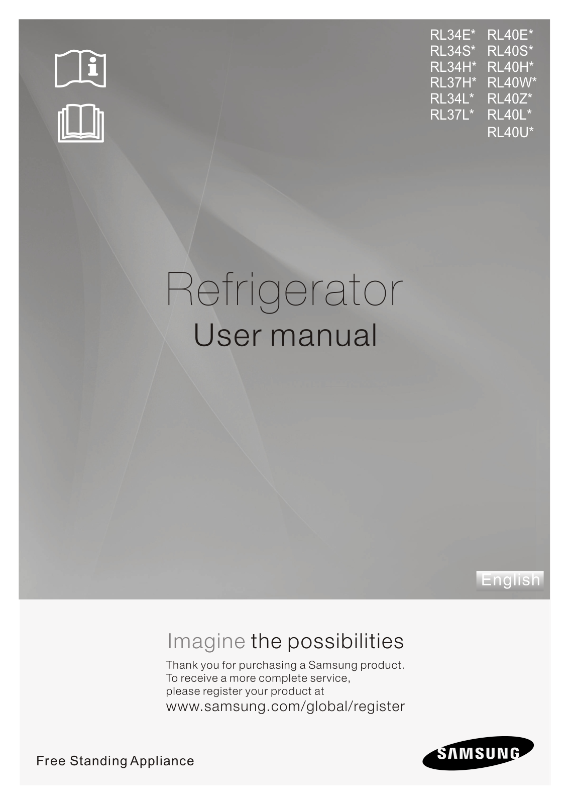 SAMSUNG RL40HGIH User Manual