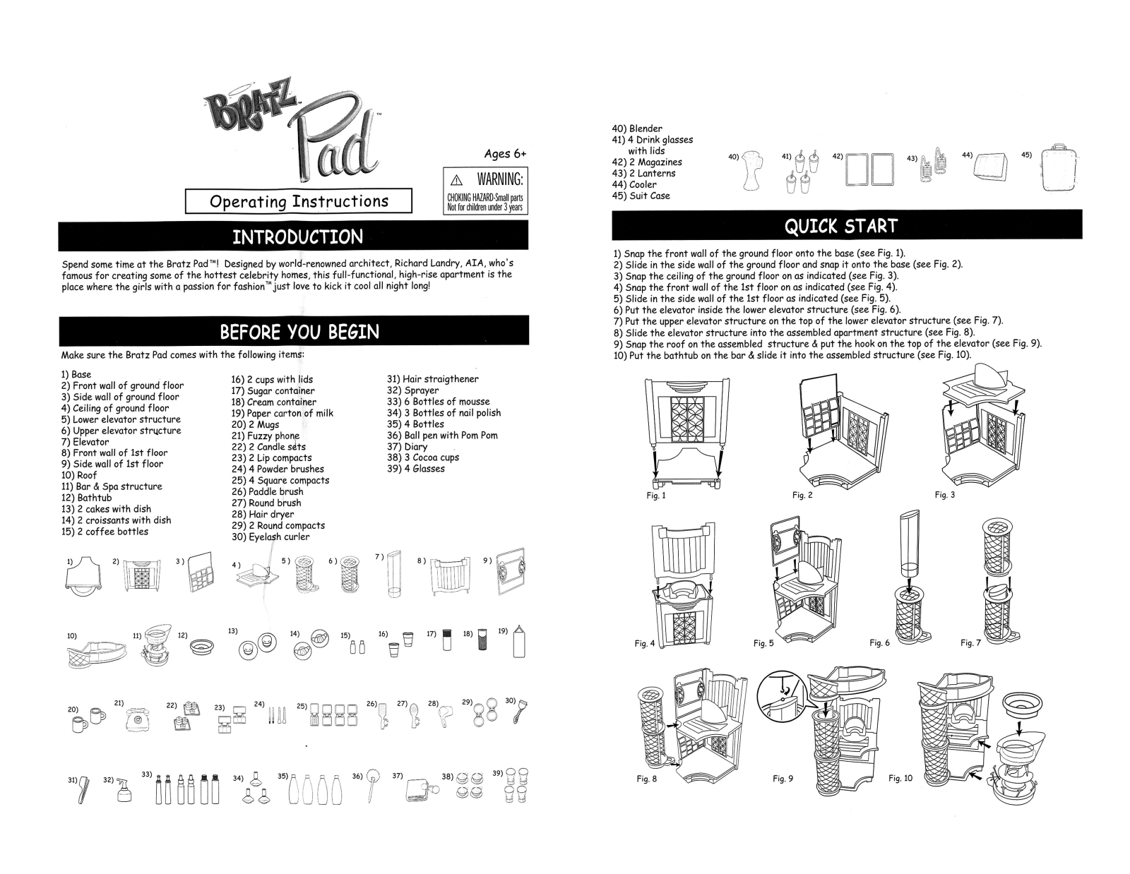 Mga Entertainment FRONT PAD User Manual