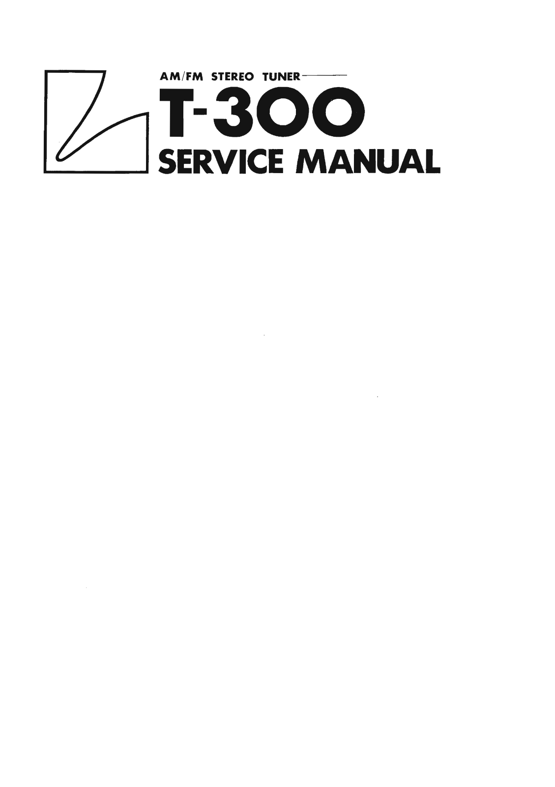 Luxman T-300 Service Manual