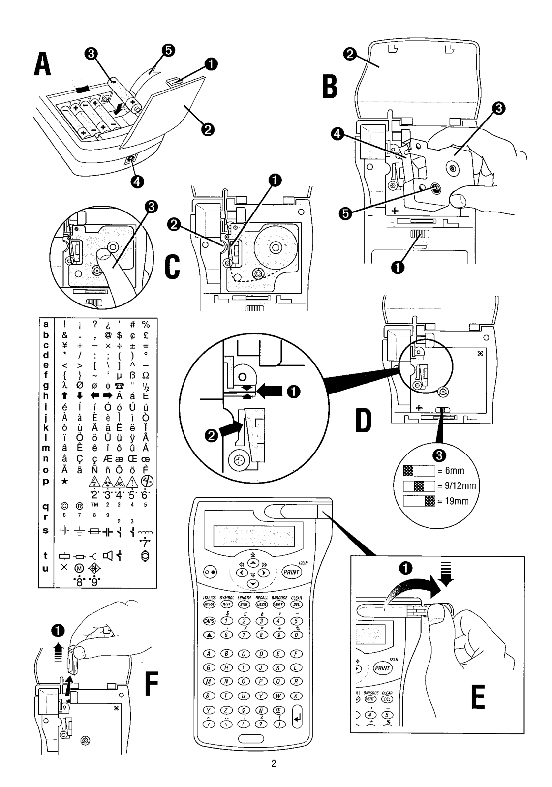 DYMO 2000 User's Manual