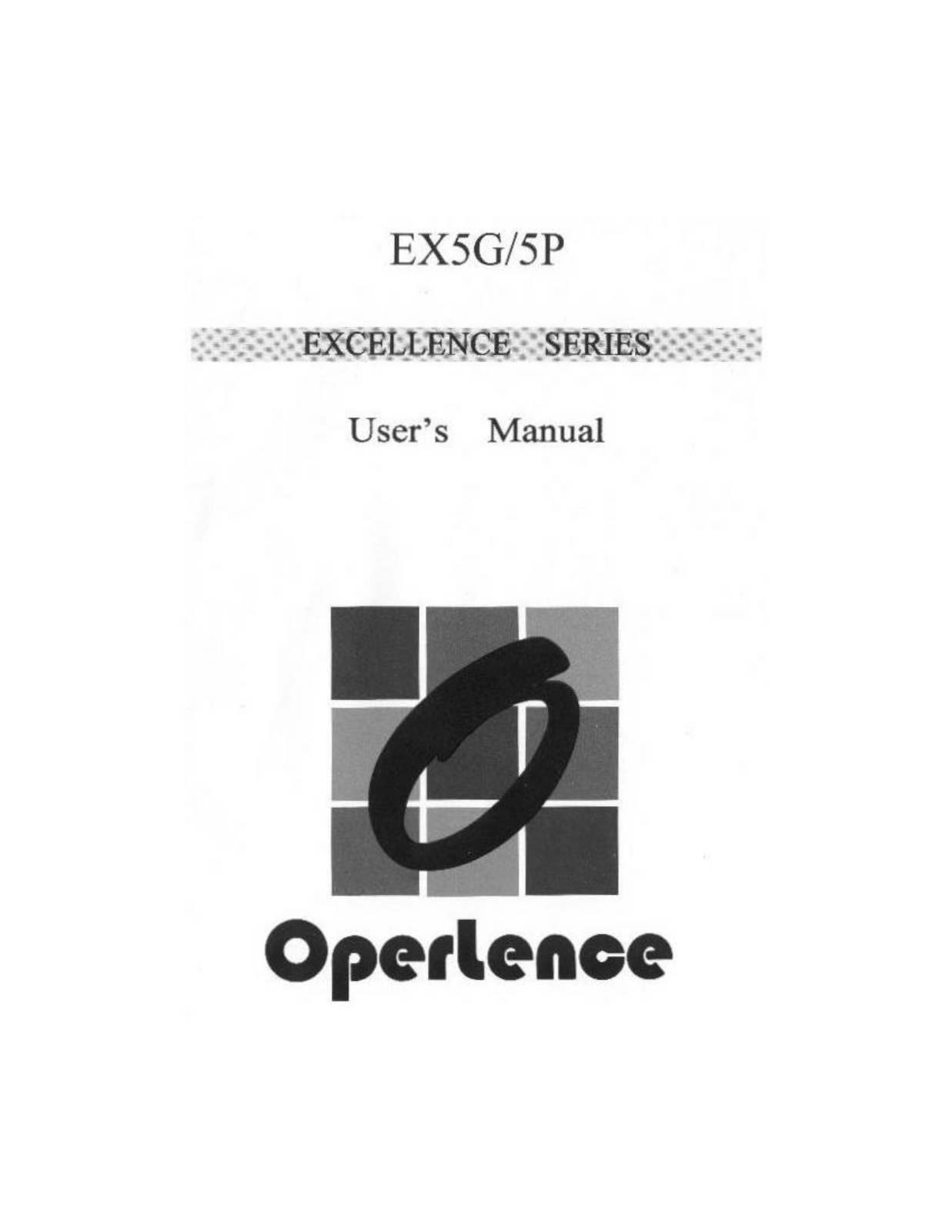 Operlence Electronics EX5 User Manual