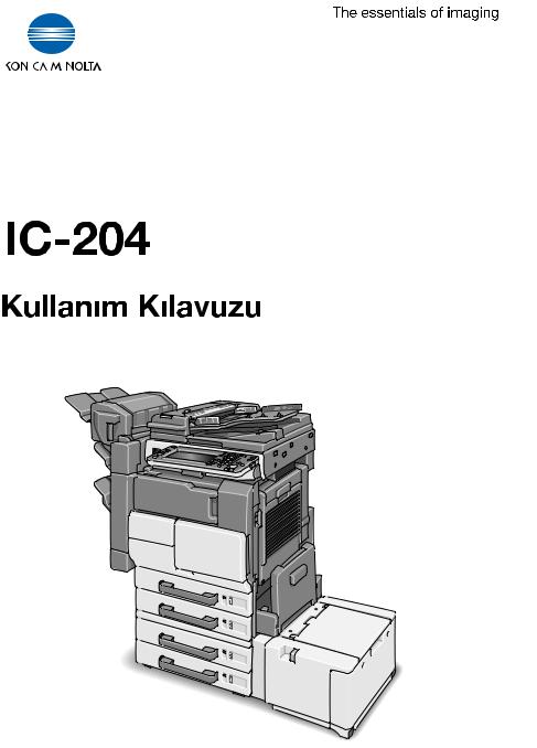 Konica minolta BIZHUB 420, BIZHUB 500, IC-204 User Manual