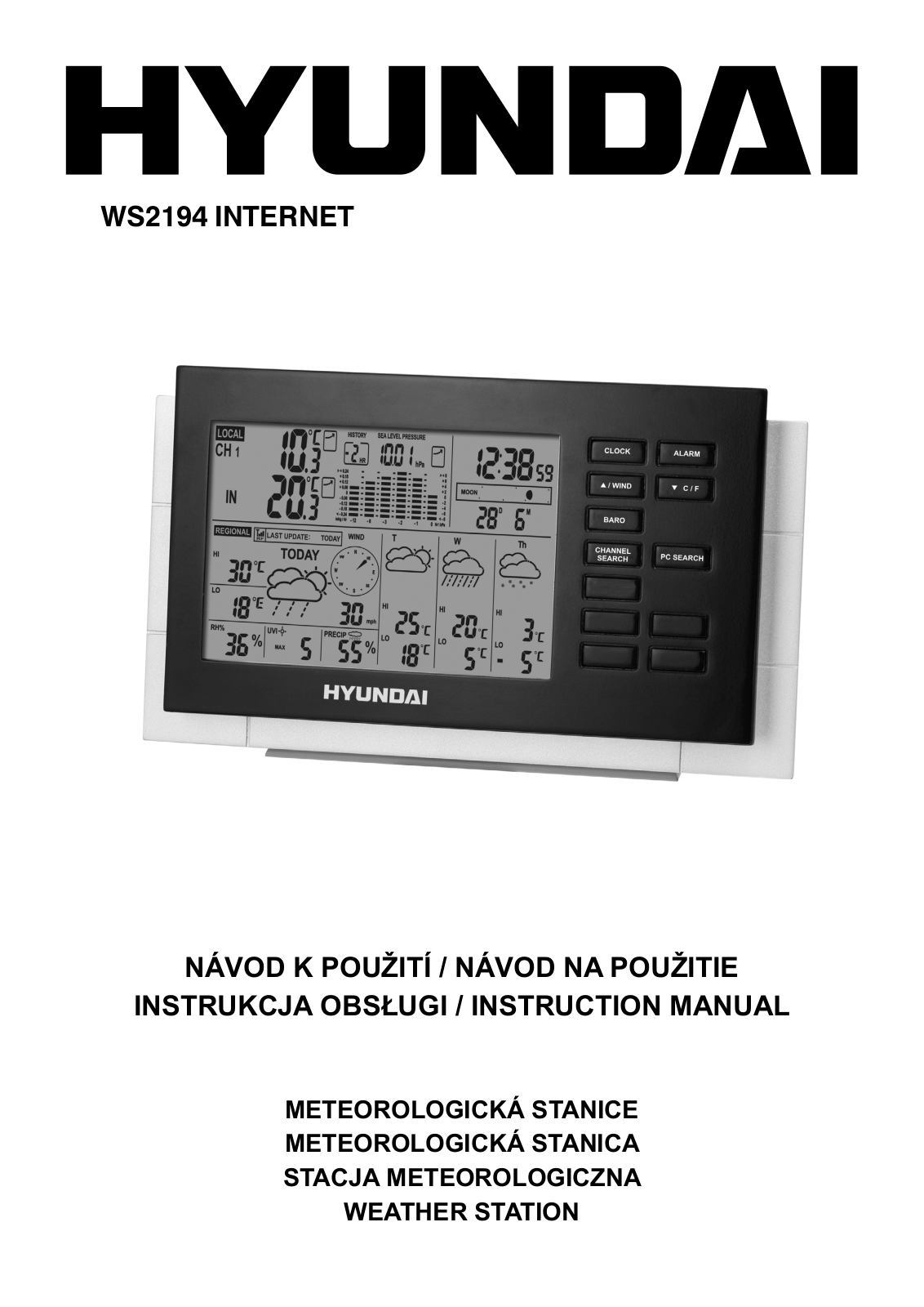 Hyundai WS 2194 User Manual