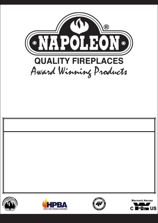 Napoleon Fireplaces GDI-30N, GDI-30P User Manual