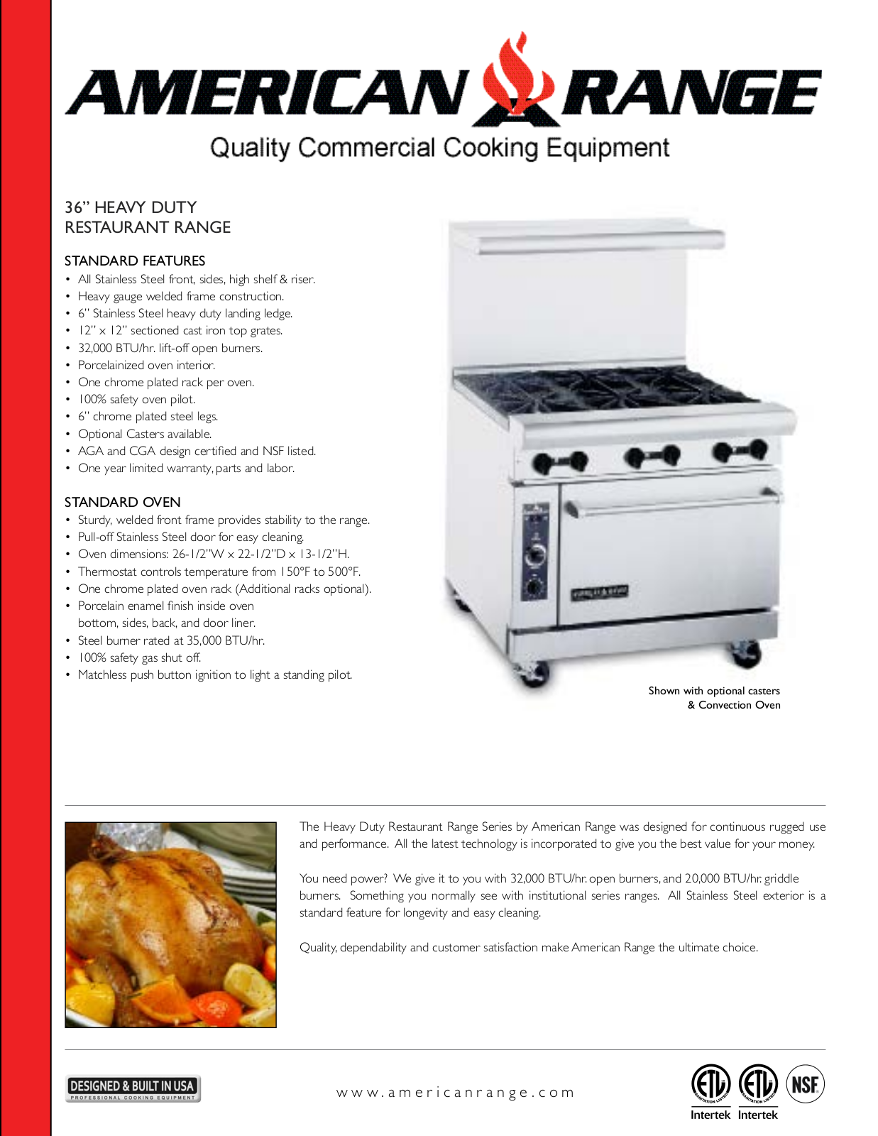 American Range AR-3RB User Manual - ManualMachine.com