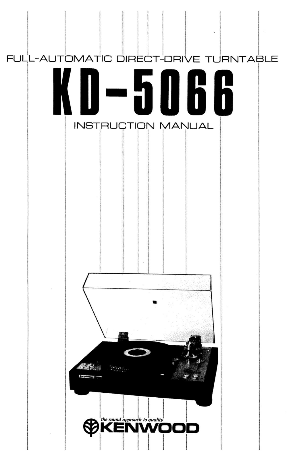 Kenwood KD-5066 Owners manual