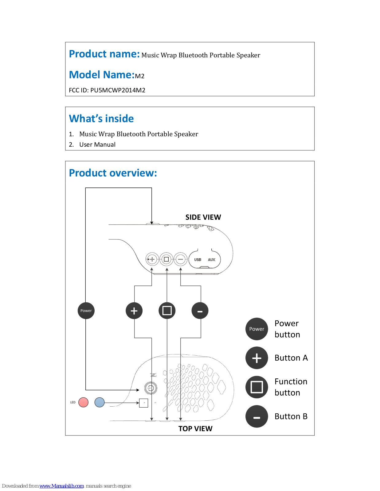 Music Wrap M2 User Manual