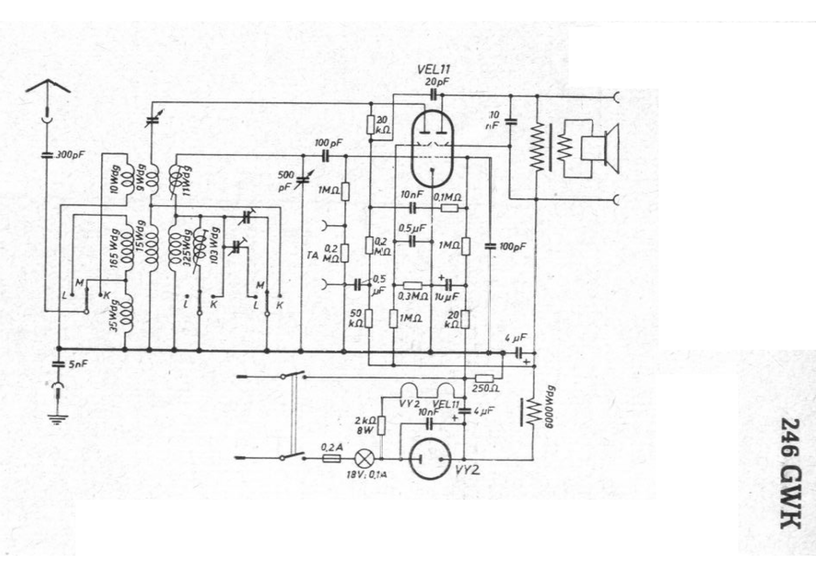 Eltra 246gwk schematic