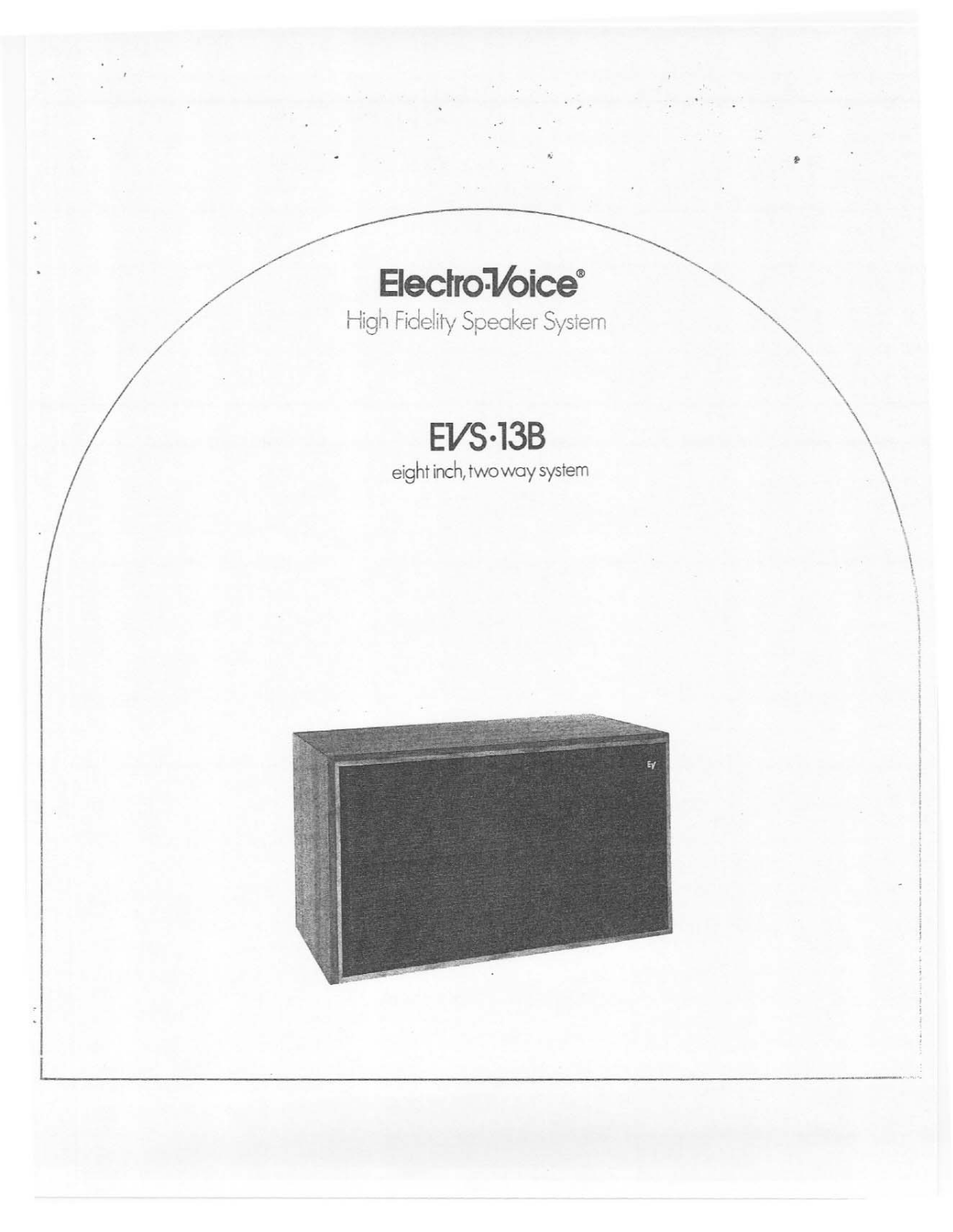 Telex EVS-13B User Manual