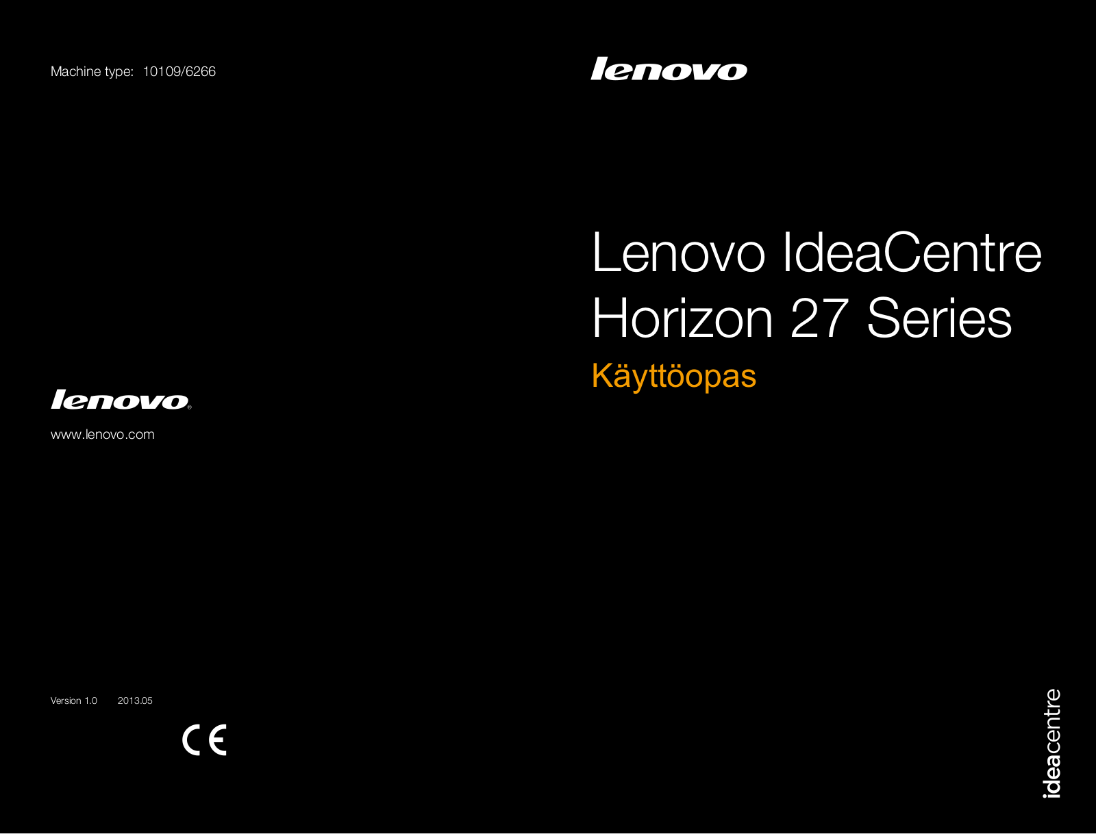 Lenovo IdeaCentre Horizon 27 Series User Guide