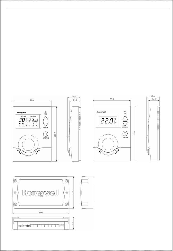 Honeywell DT100RR, DT100RM, DT100RS User Manual
