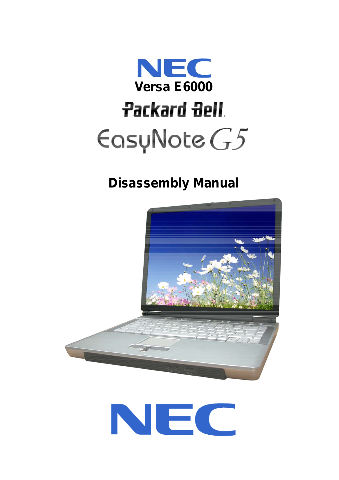 NEC E6000-PB User Manual