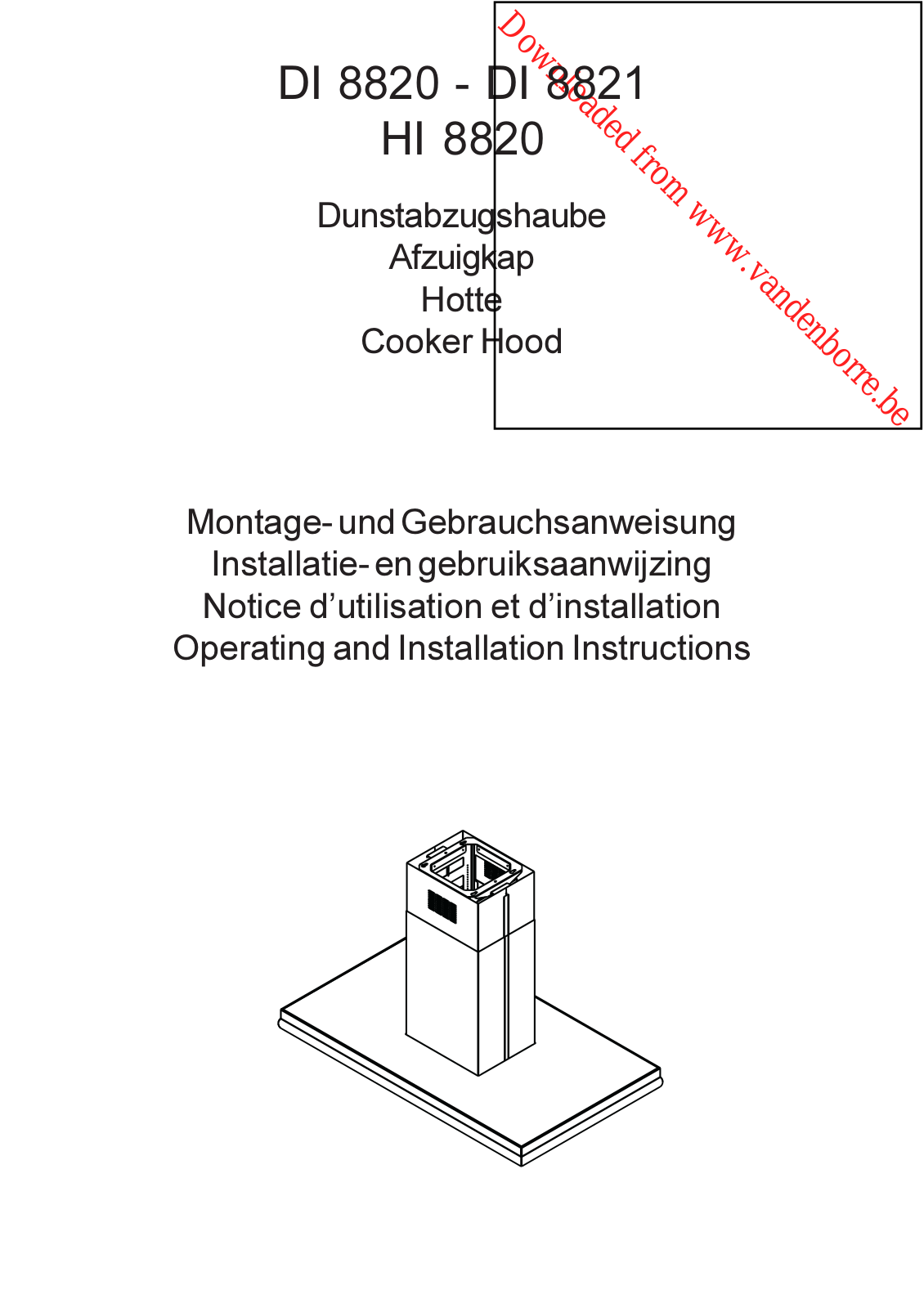 ELECTROLUX Hi8820A User Manual