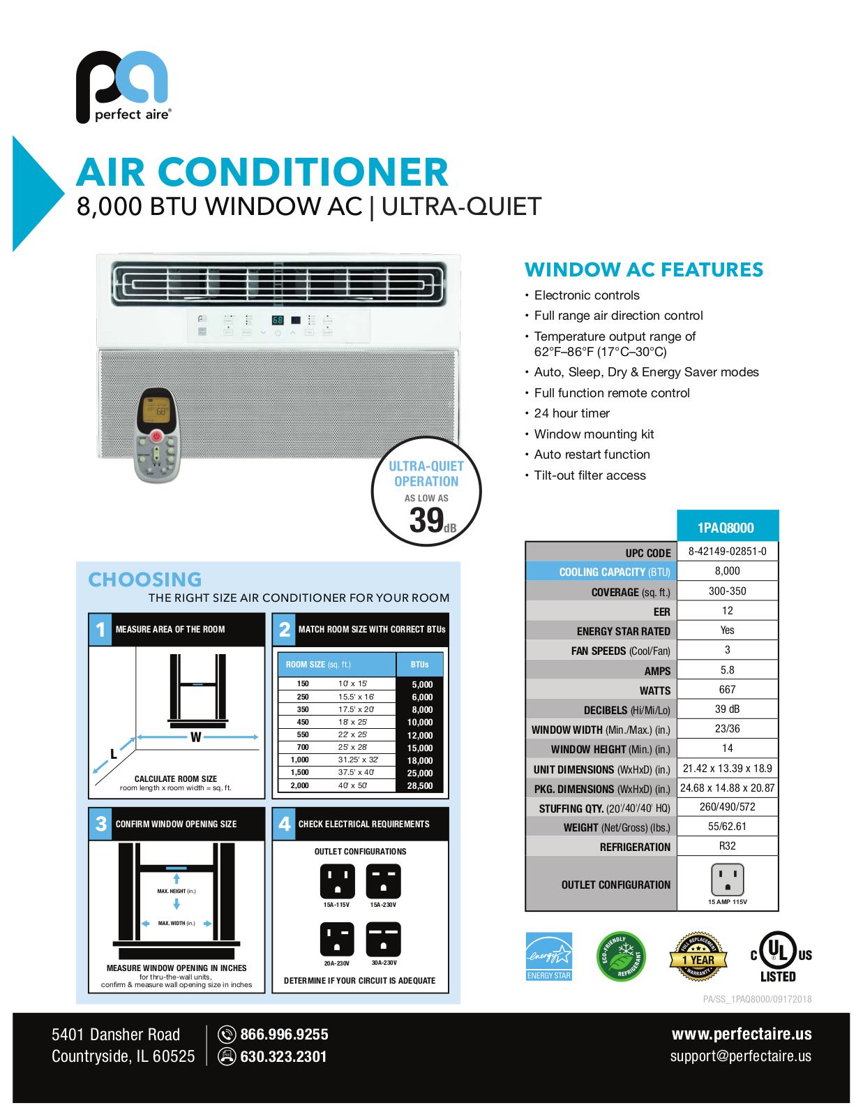 Perfect Aire PRAP1049 Specifications - ManualMachine.com