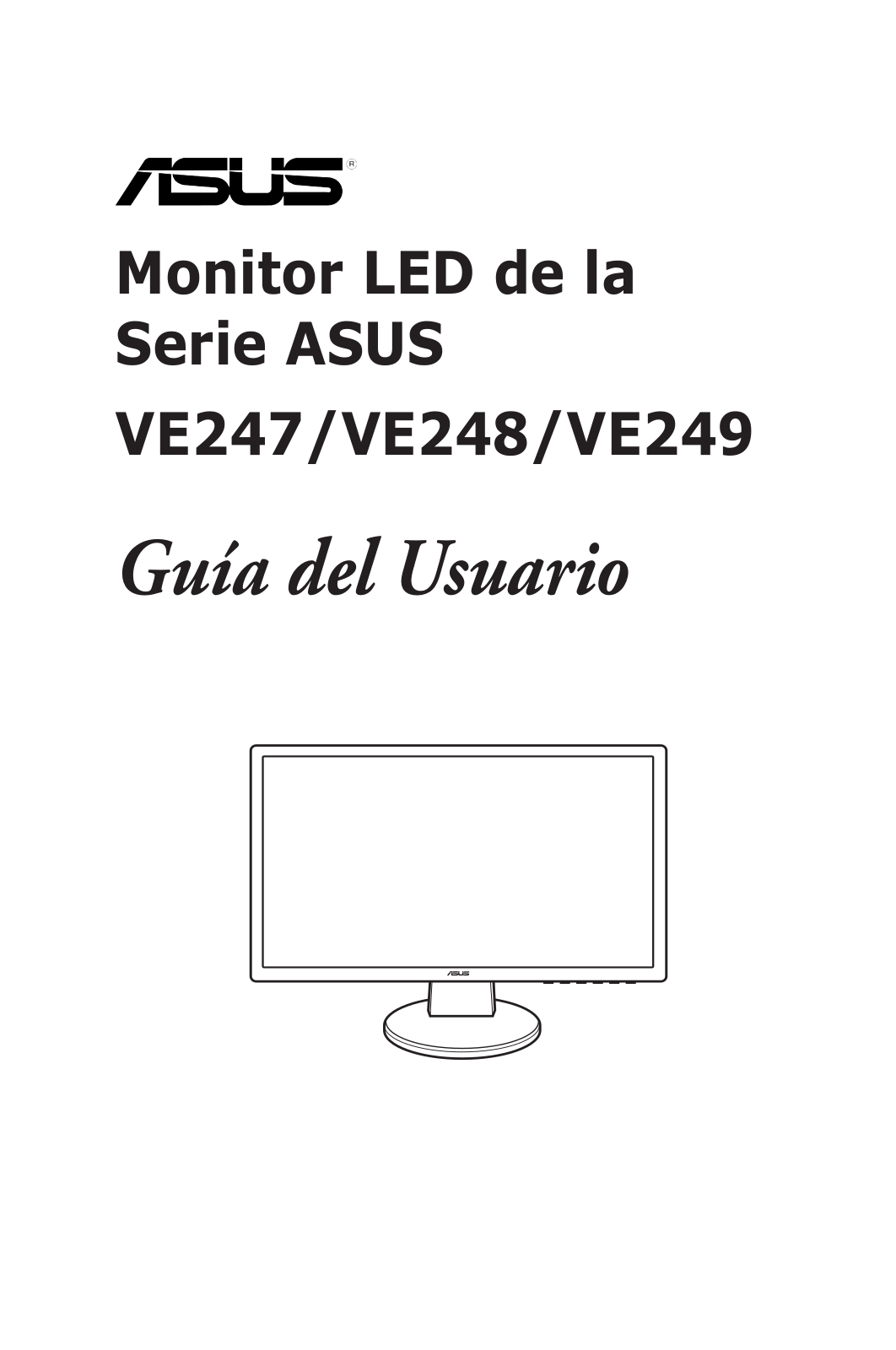 Asus VE248HL, VE247S, VE248S, VE248H, VE247H User Manual