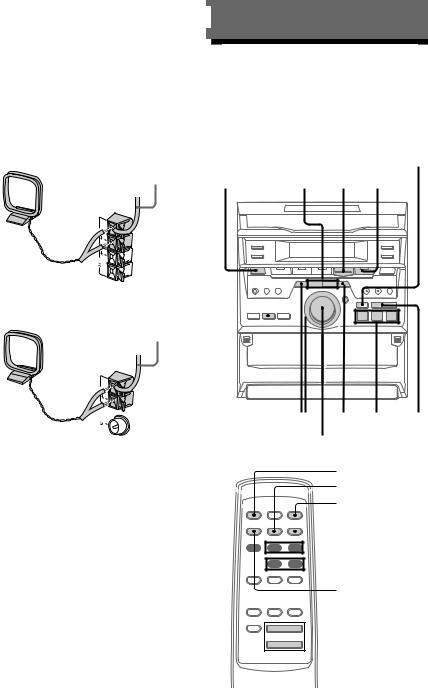 Sony MHC-GXR20 User Manual