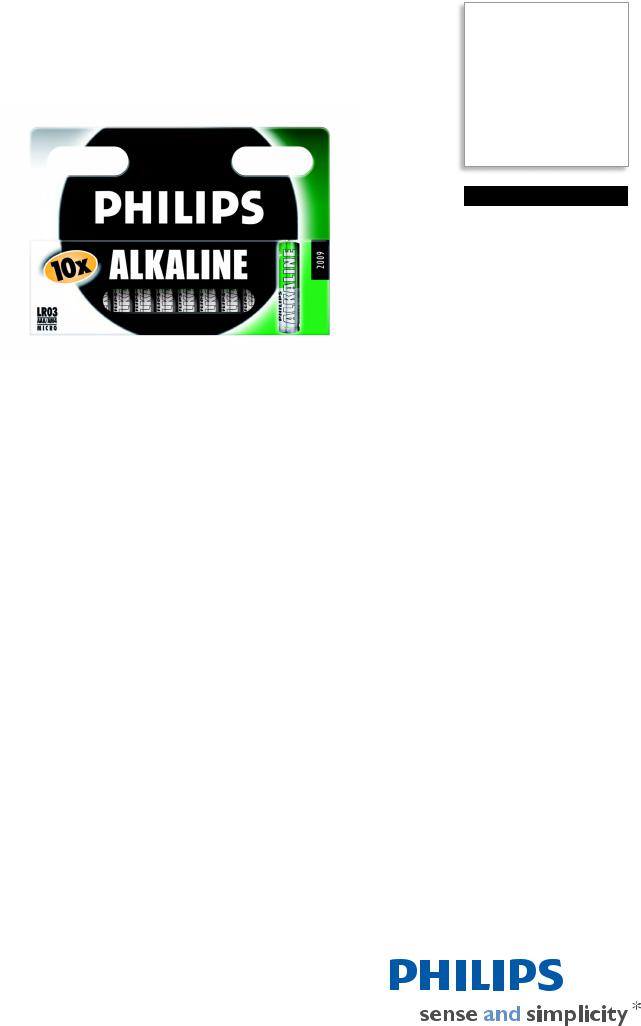 Philips LR03-P10 User Manual