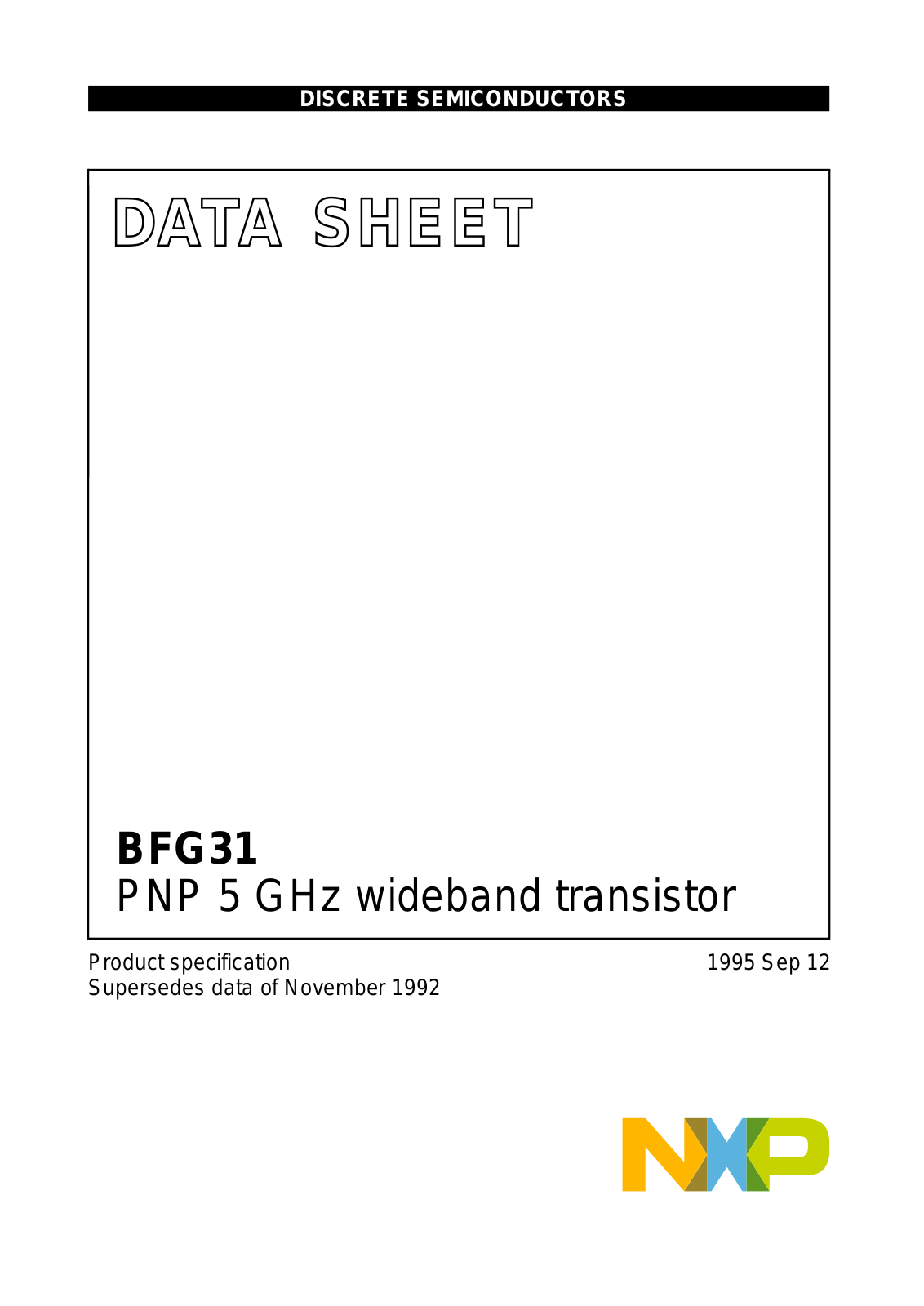 Philips bfg31 Datasheet - ManualMachine.com