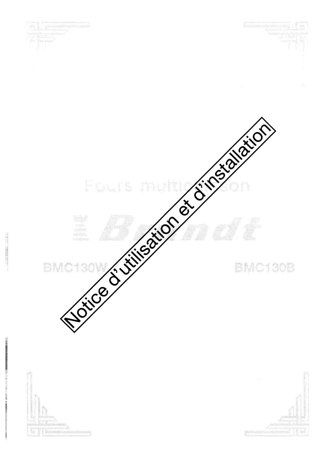 BRANDT BMC130 User Manual