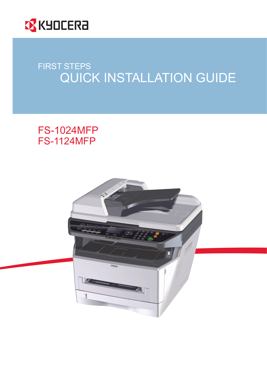 KYOCERA FS-1024MFP, FS-1124MFP User Manual