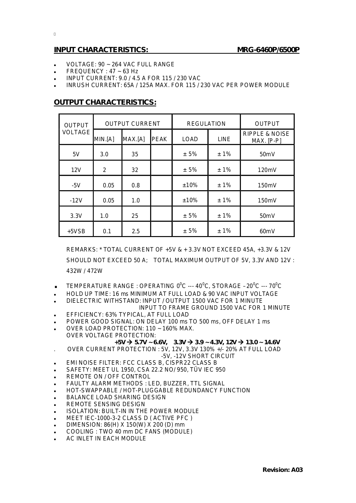 Chieftec MRG-6500P User Manual