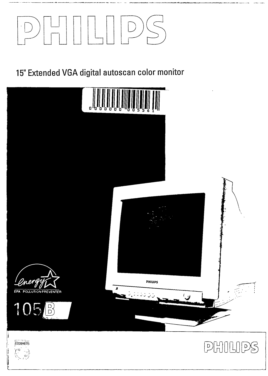 Philips 105B User Manual