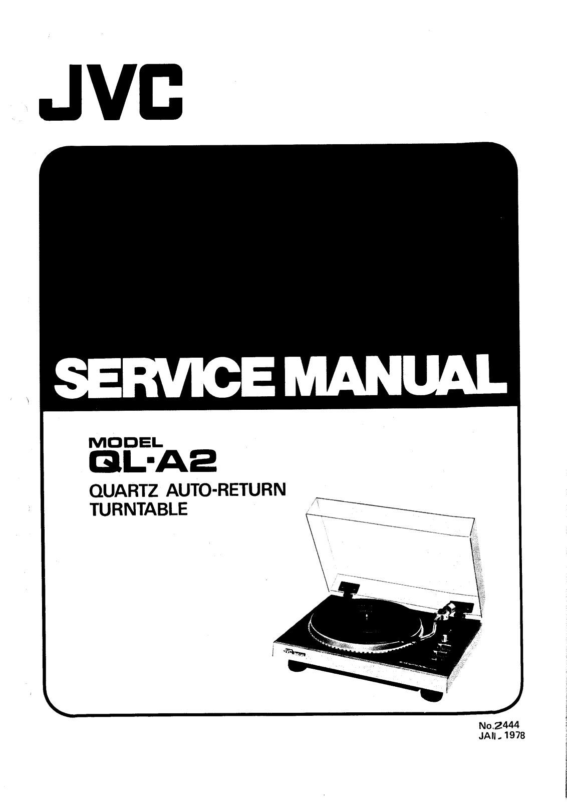 JVC QLA-2 Service manual