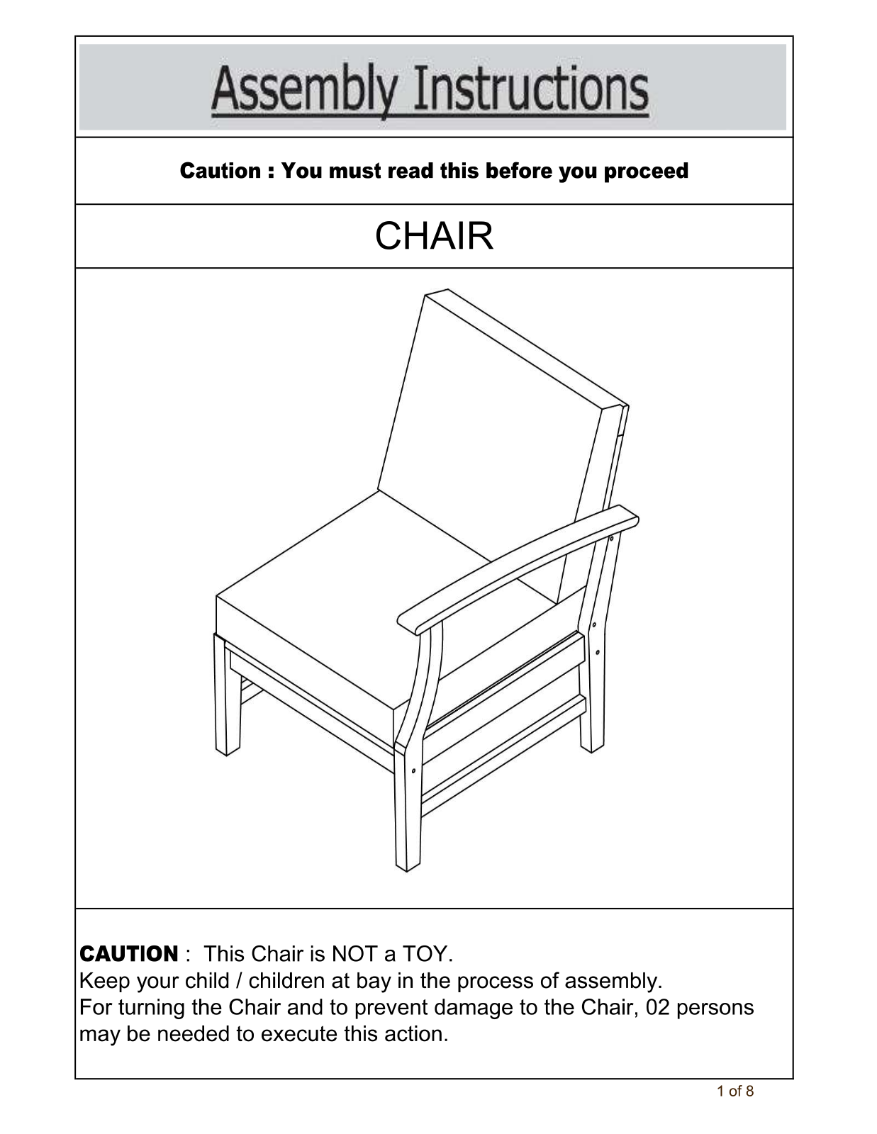 Foundry Select W001483322 Assembly Instructions - ManualMachine.com