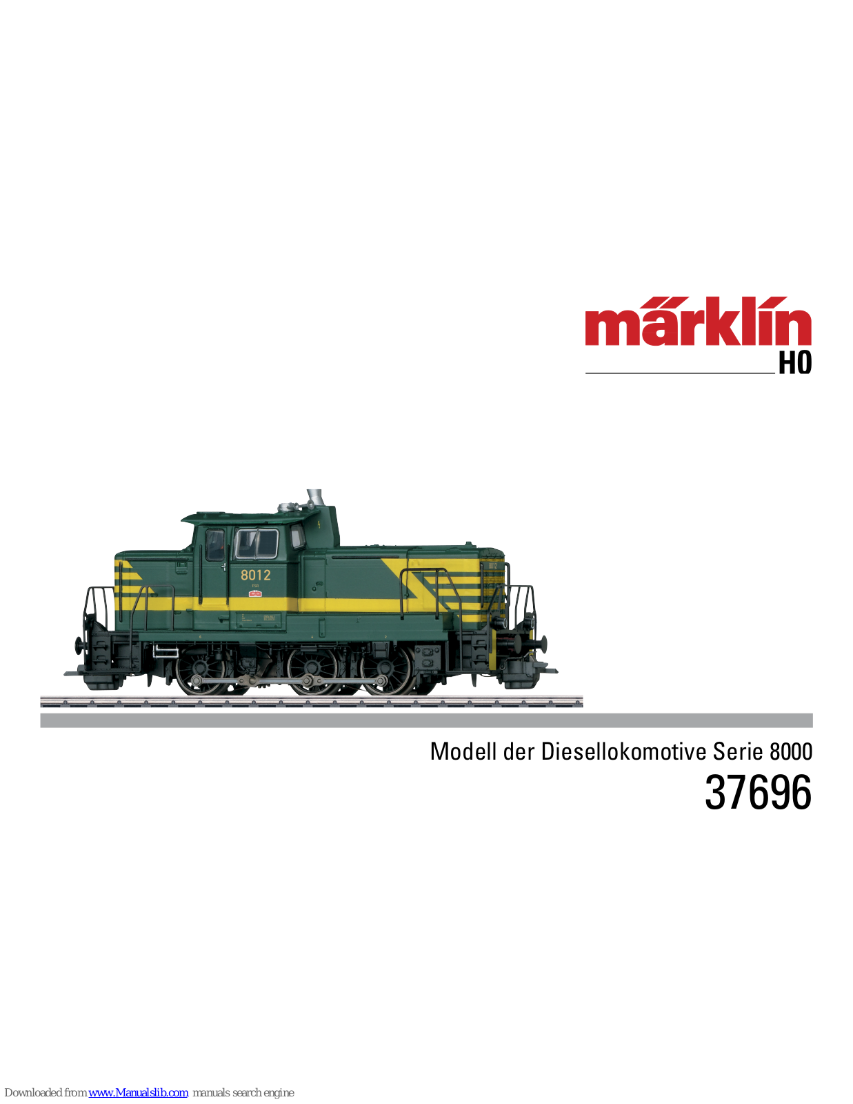 Märklin 37696 User Manual