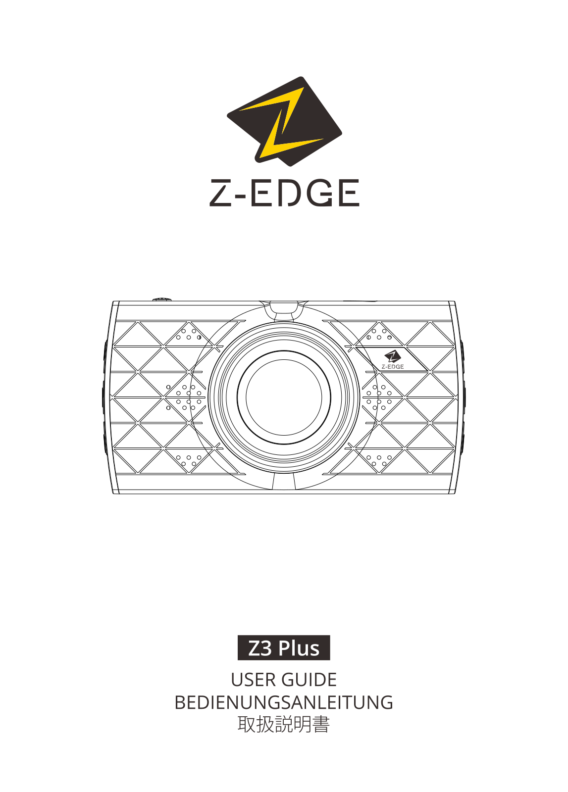 Z-edge Z3 Plus User Manual
