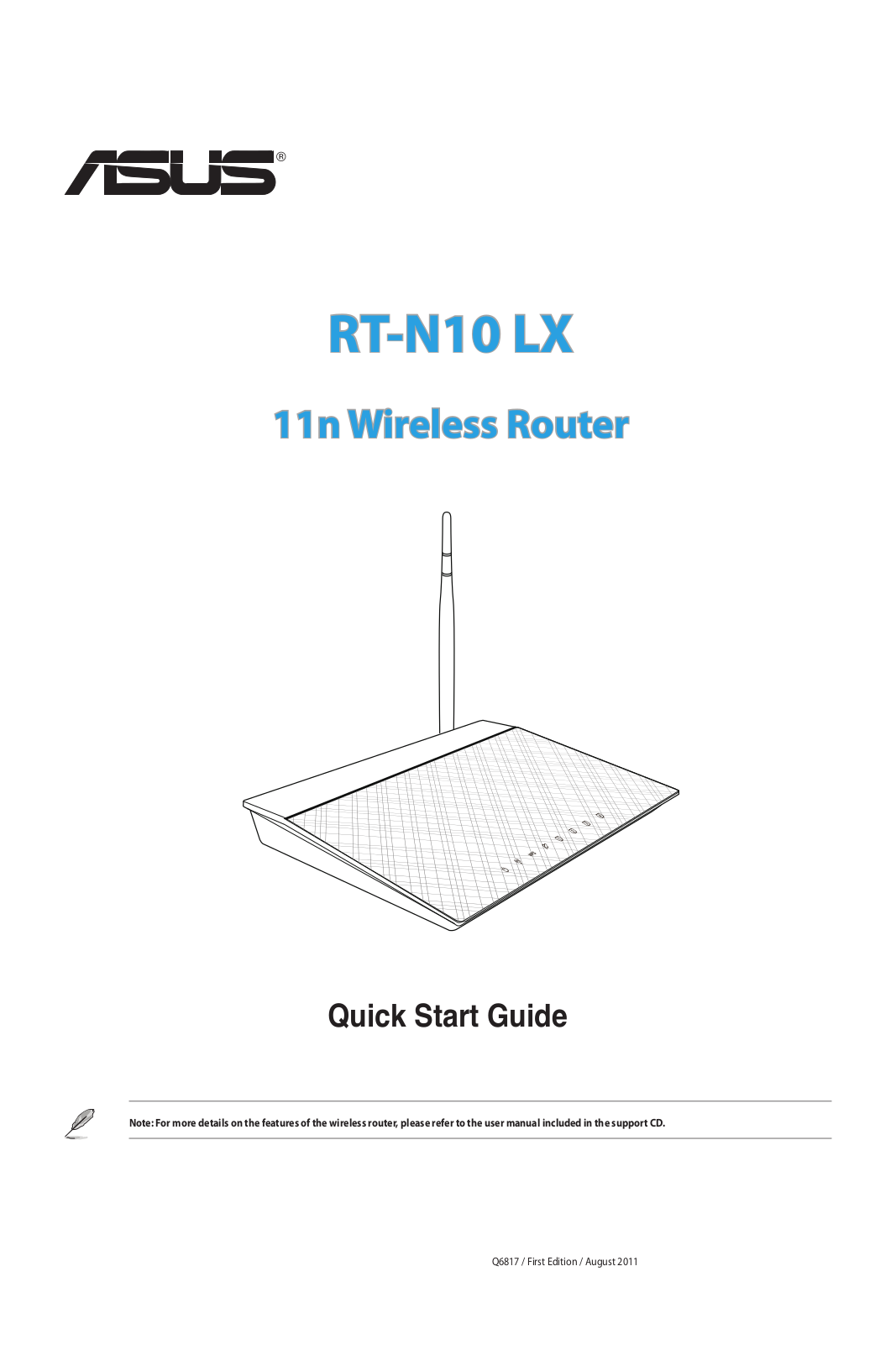 Asus RT-N10LX User Manual