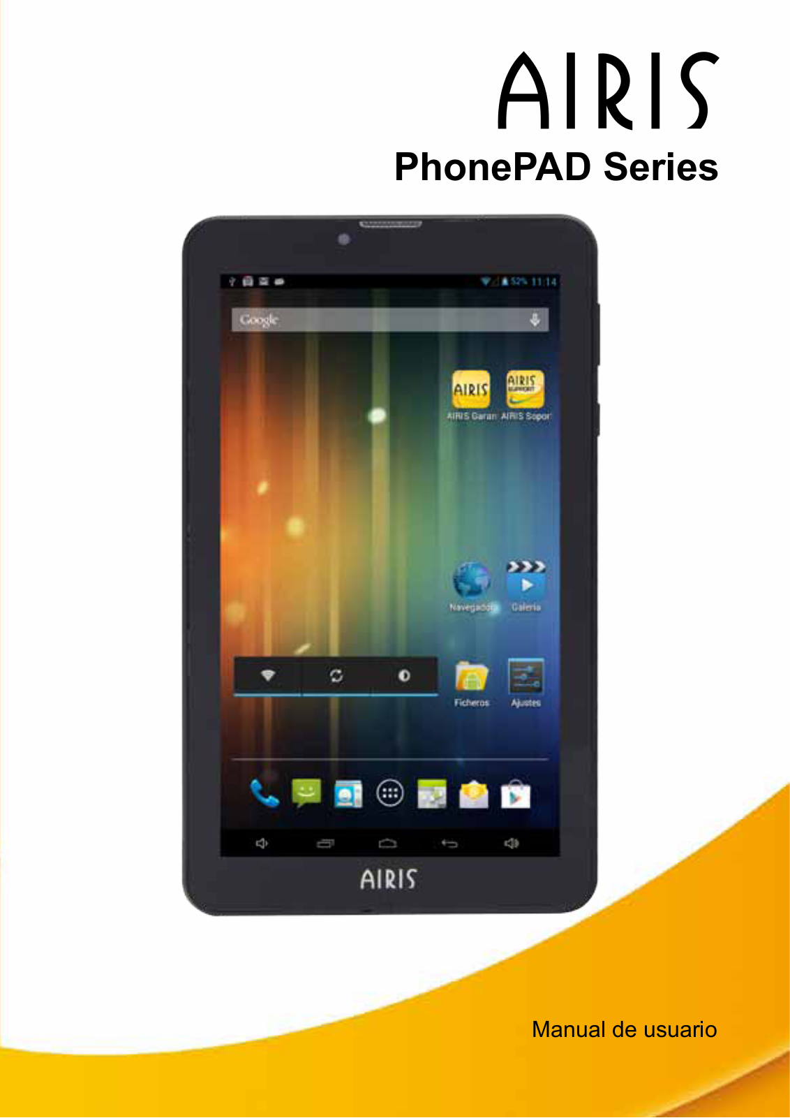 Airis PhonePAD 7 BG Manual de Usuario