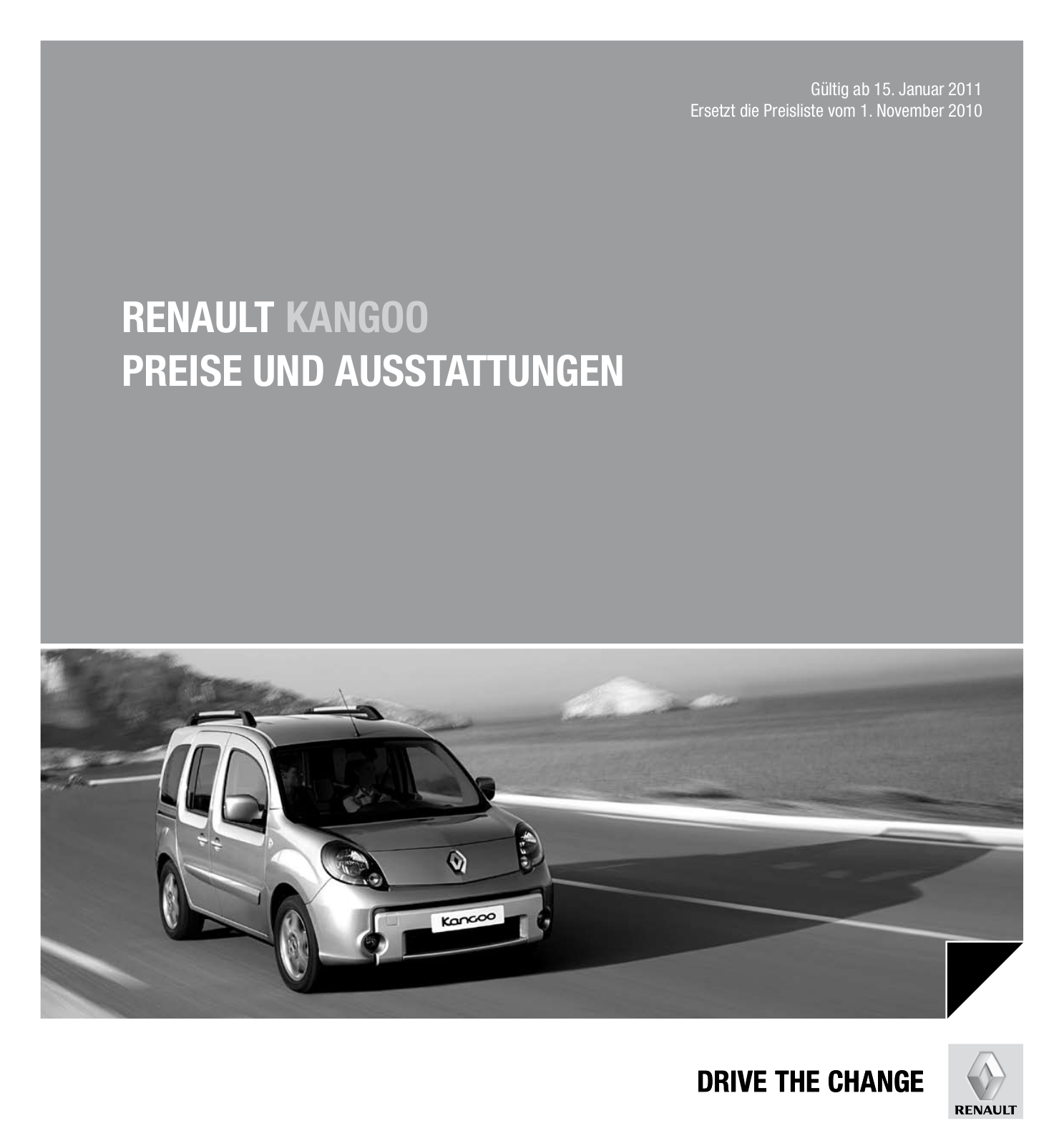 Renault KANGOO BROCHURE