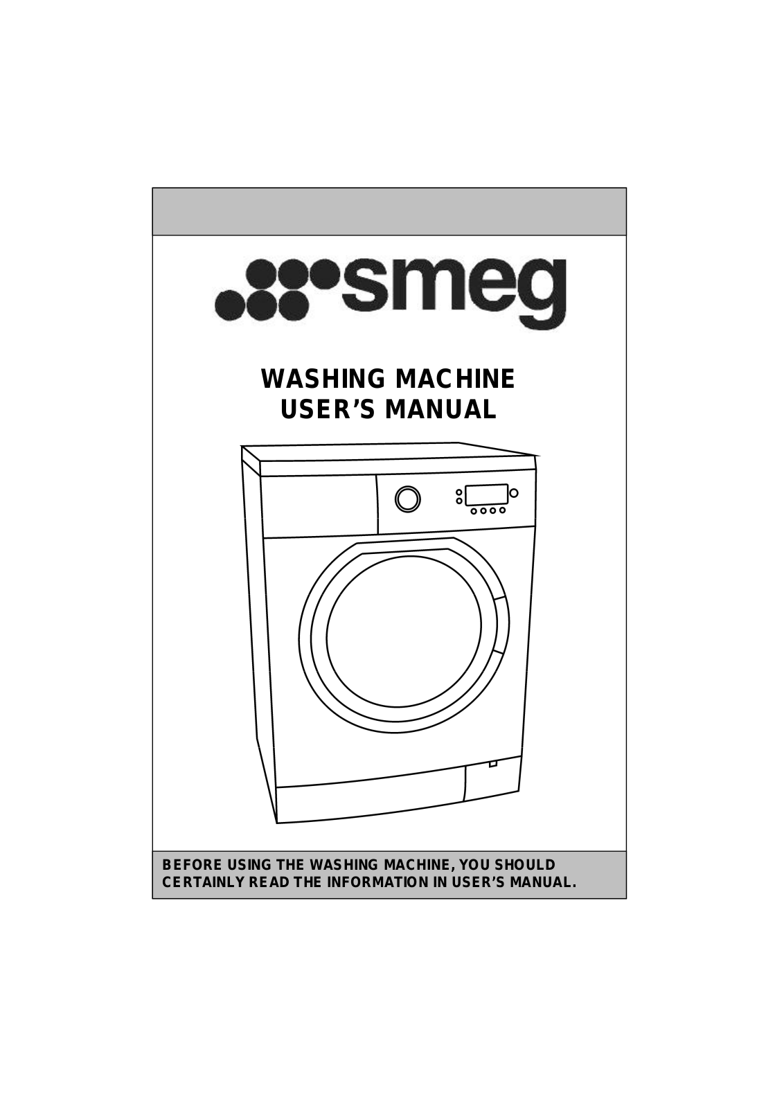 Smeg LBW129E User Manual