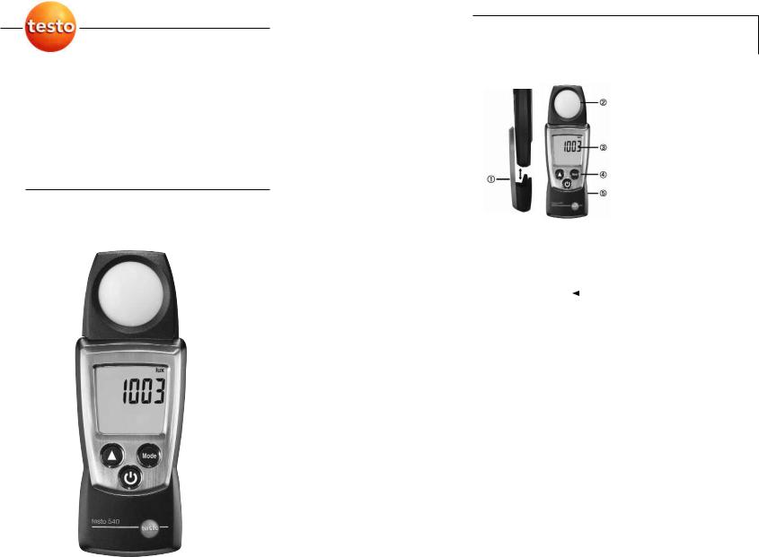 testo 540 User guide