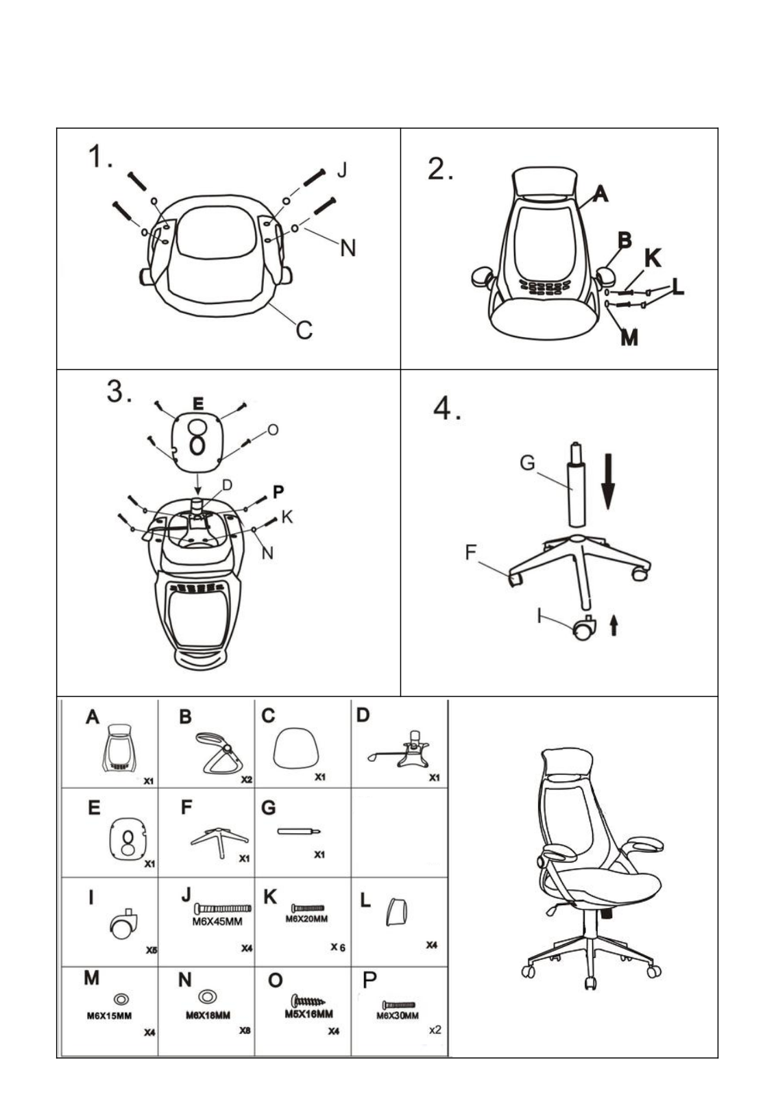 Inbox Zero W006056086 Installation & Assembly - ManualMachine.com