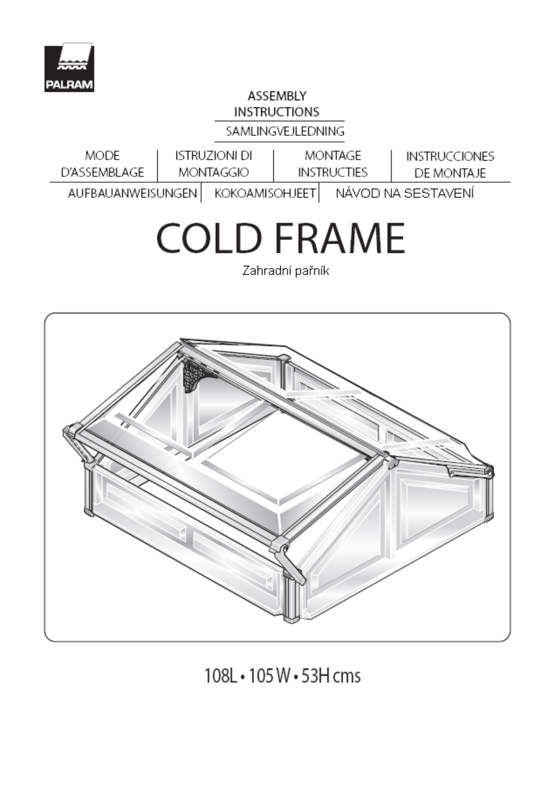 Lanitplast Double 3x3 User Manual